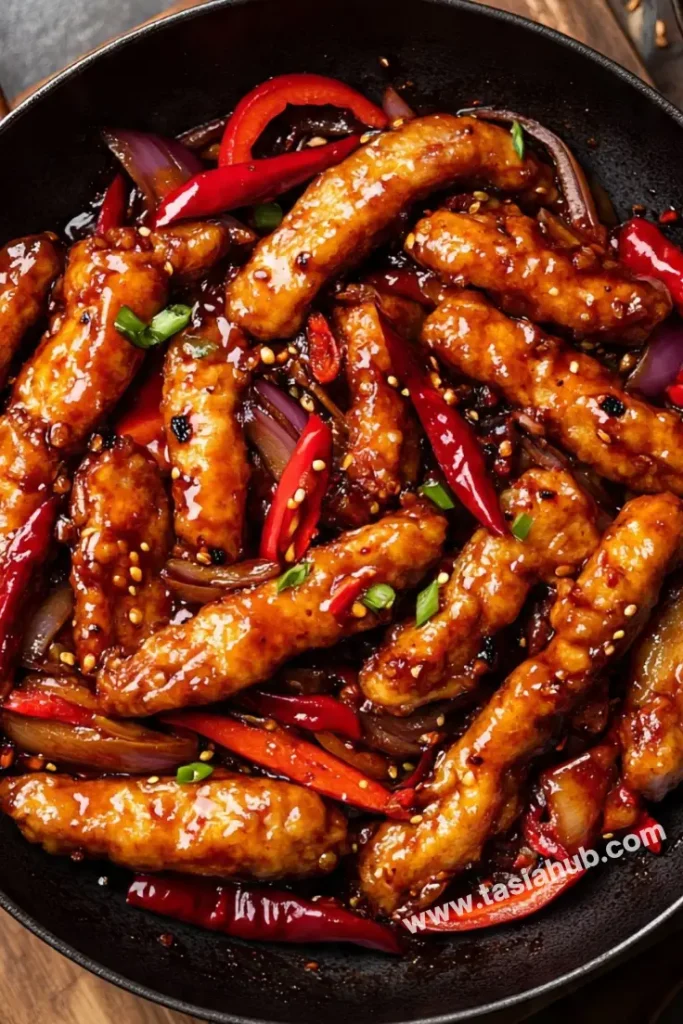 spicy dragon chicken 1