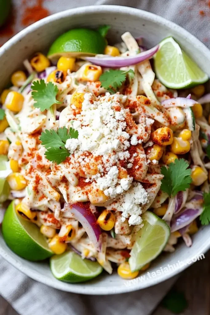 street corn coleslaw