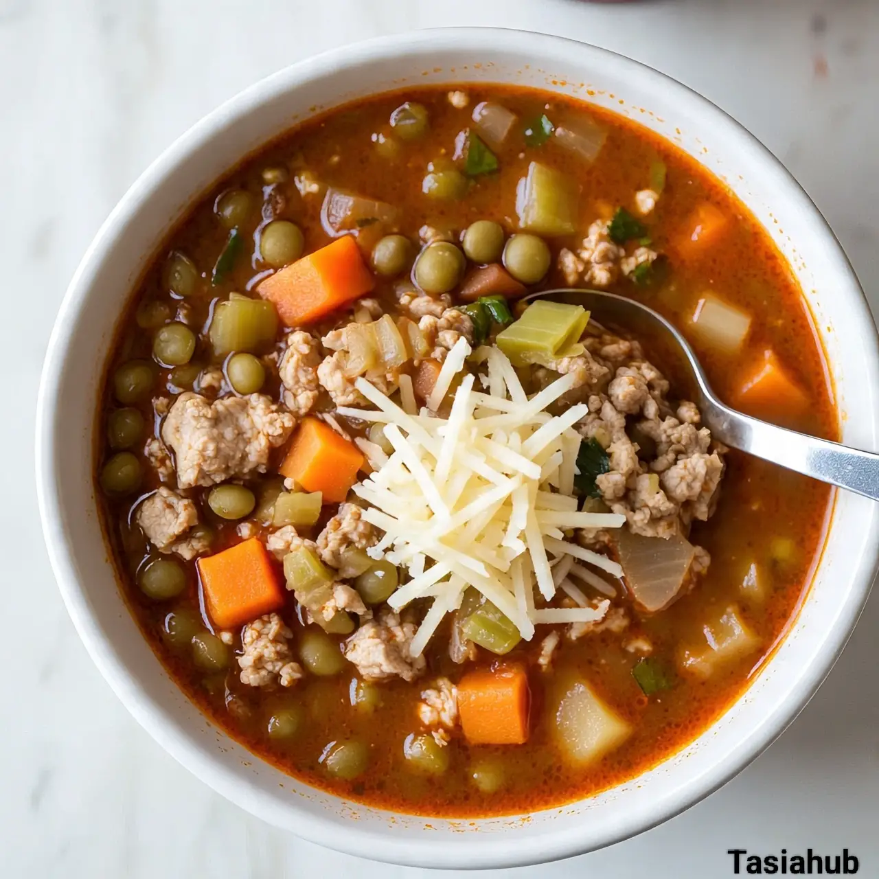 Turkey and lentil soup