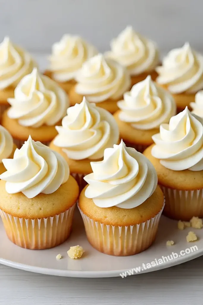 vanilla moist cupcakes