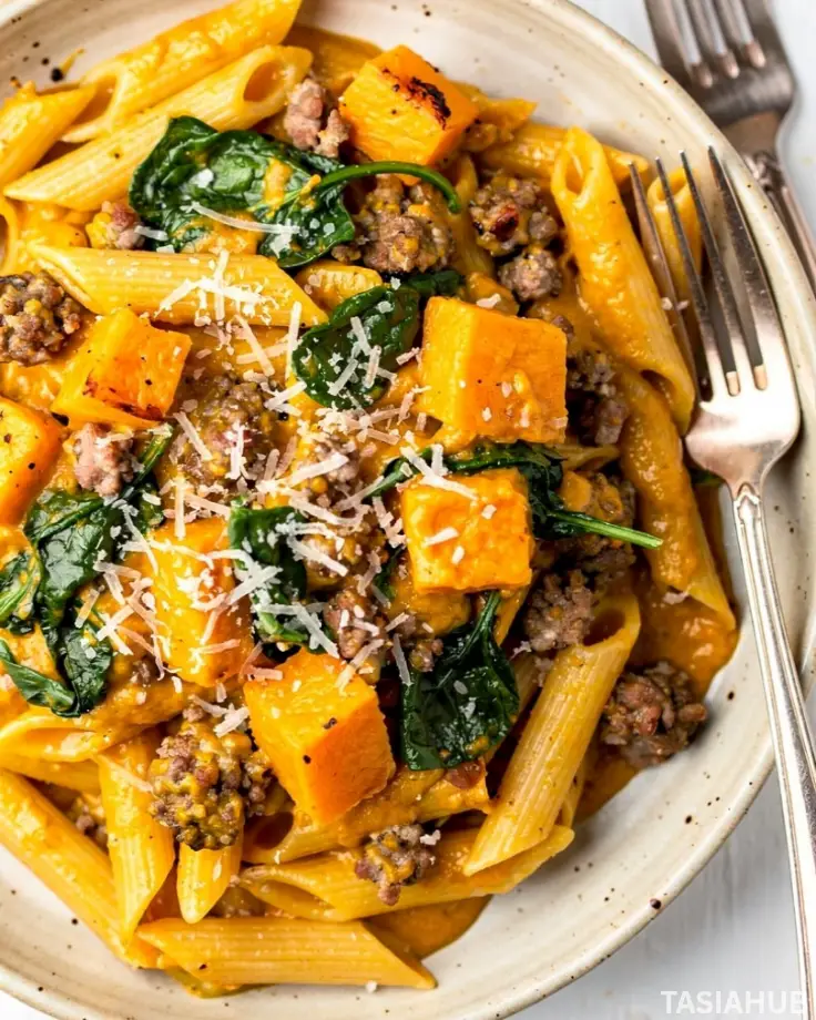 Creamy Butternut Squash Pasta