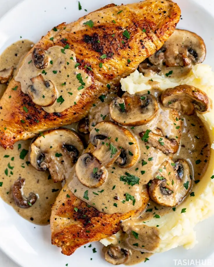 Creamy Mushroom Chicken