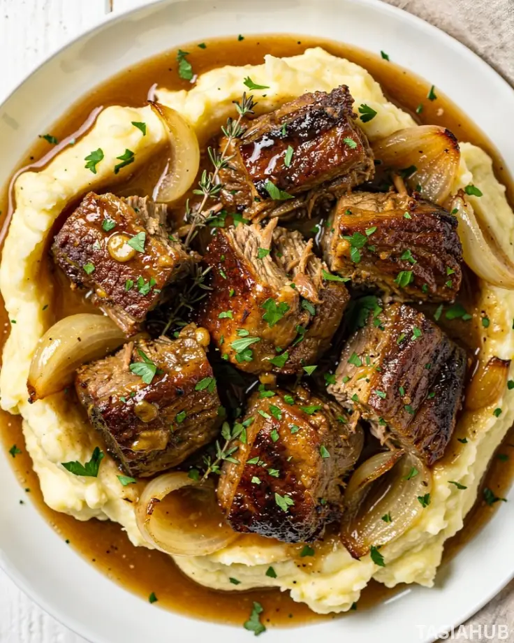 Apple Cider Braised Pork