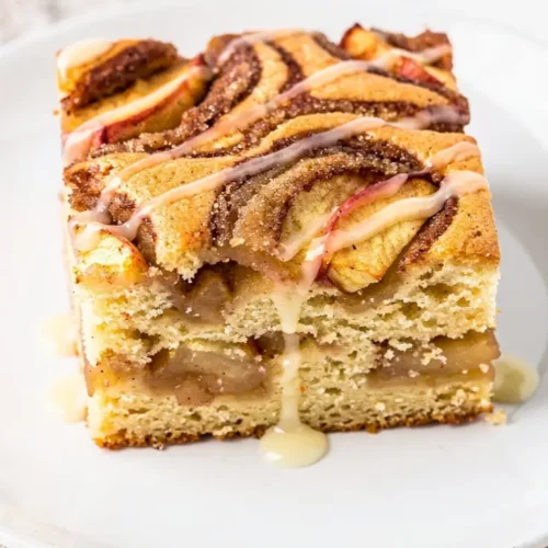 Apple Fritter Cake dessert