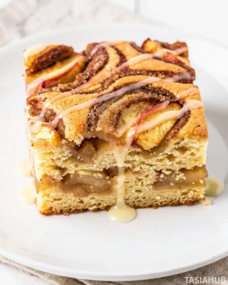 Apple Fritter Cake dessert