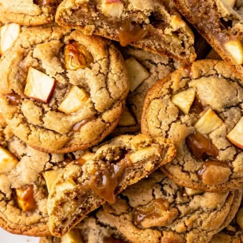 Caramel Apple Cookies platter