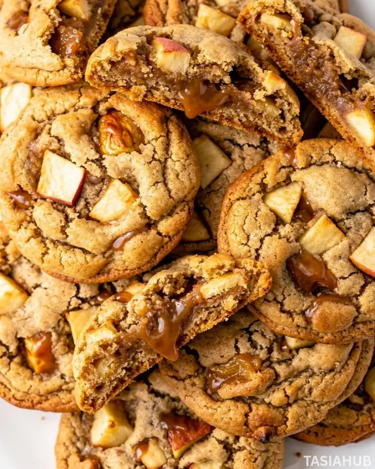 Caramel Apple Cookies