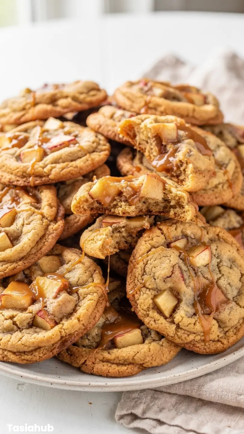 Caramel Apple Cookies recipe