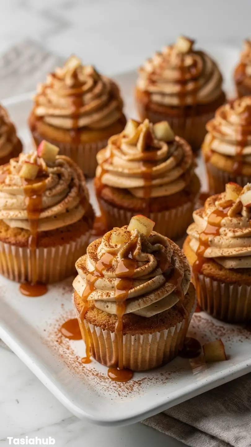 Caramel Apple Cupcake