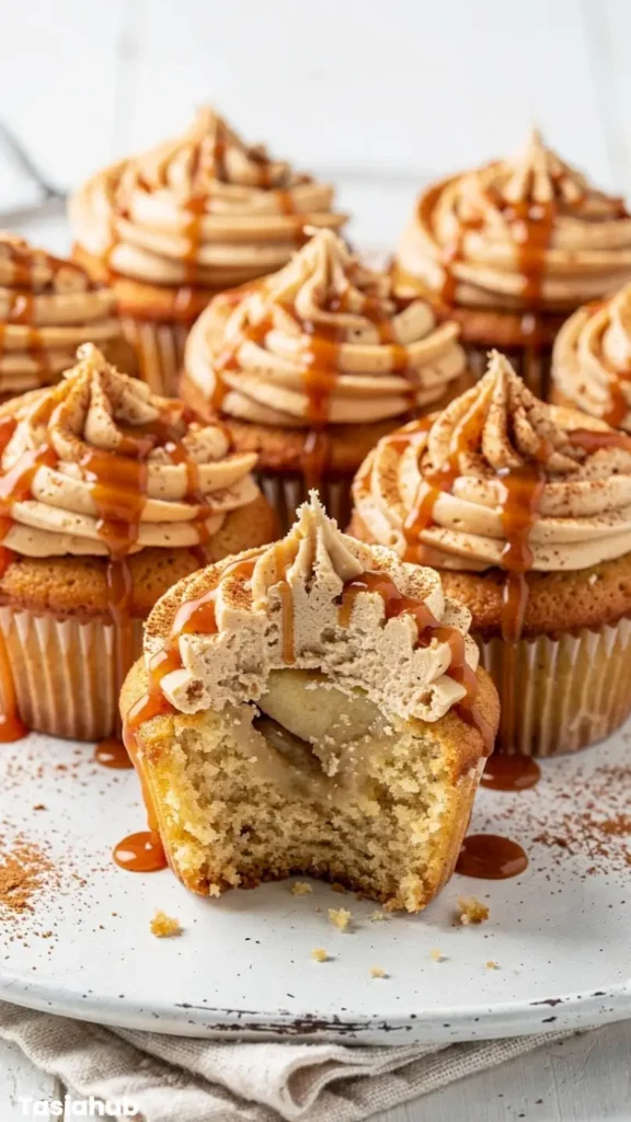 Caramel Apple Cupcakes 1