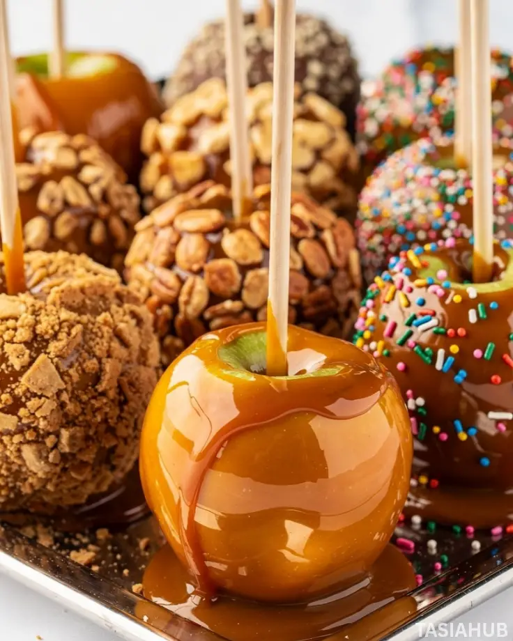 Caramel Apples fall dessert