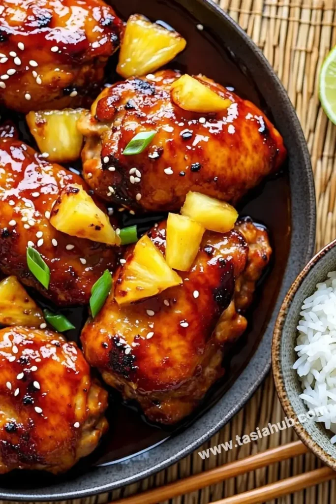 Hawaiian huli huli chicken 1