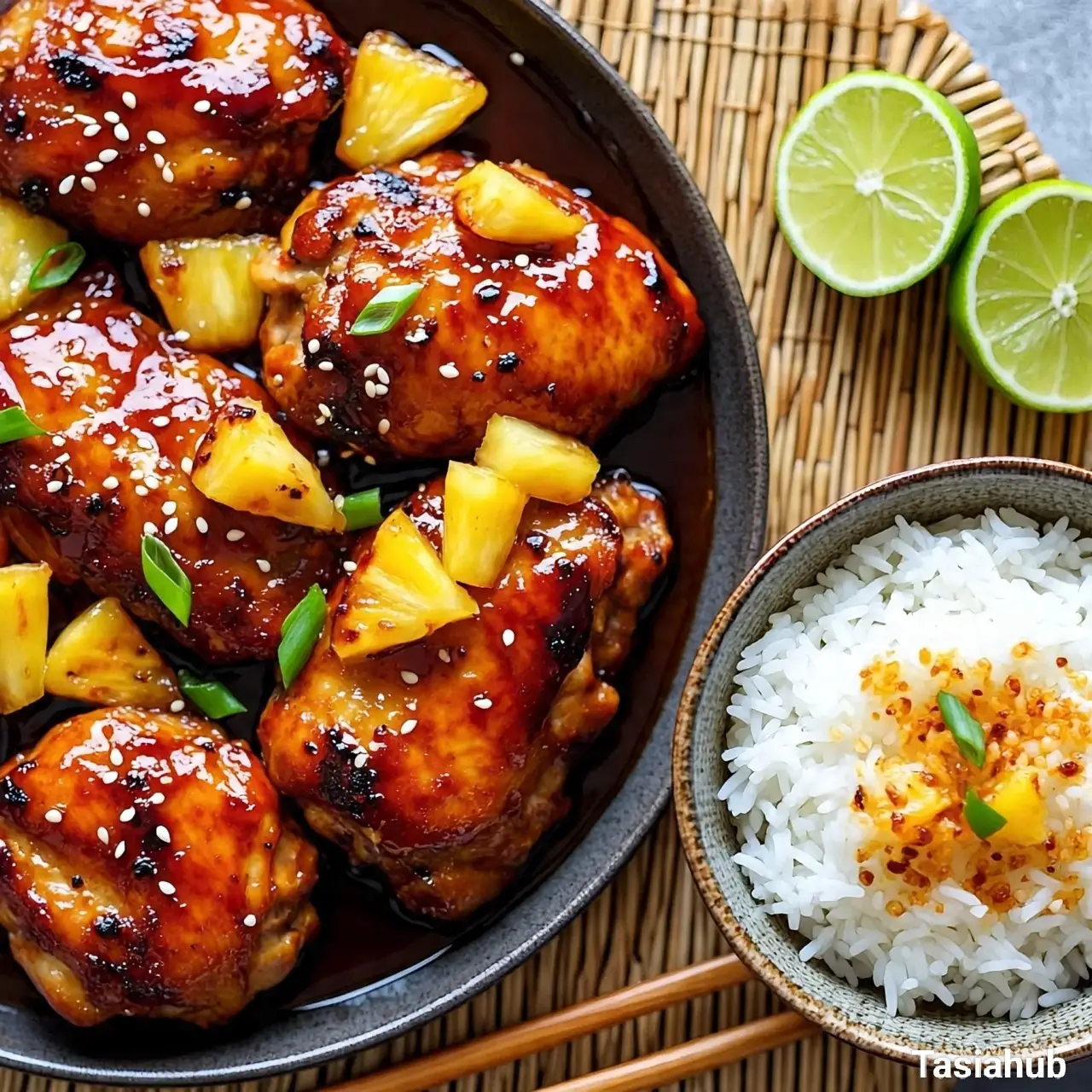 Baked huli huli chicken