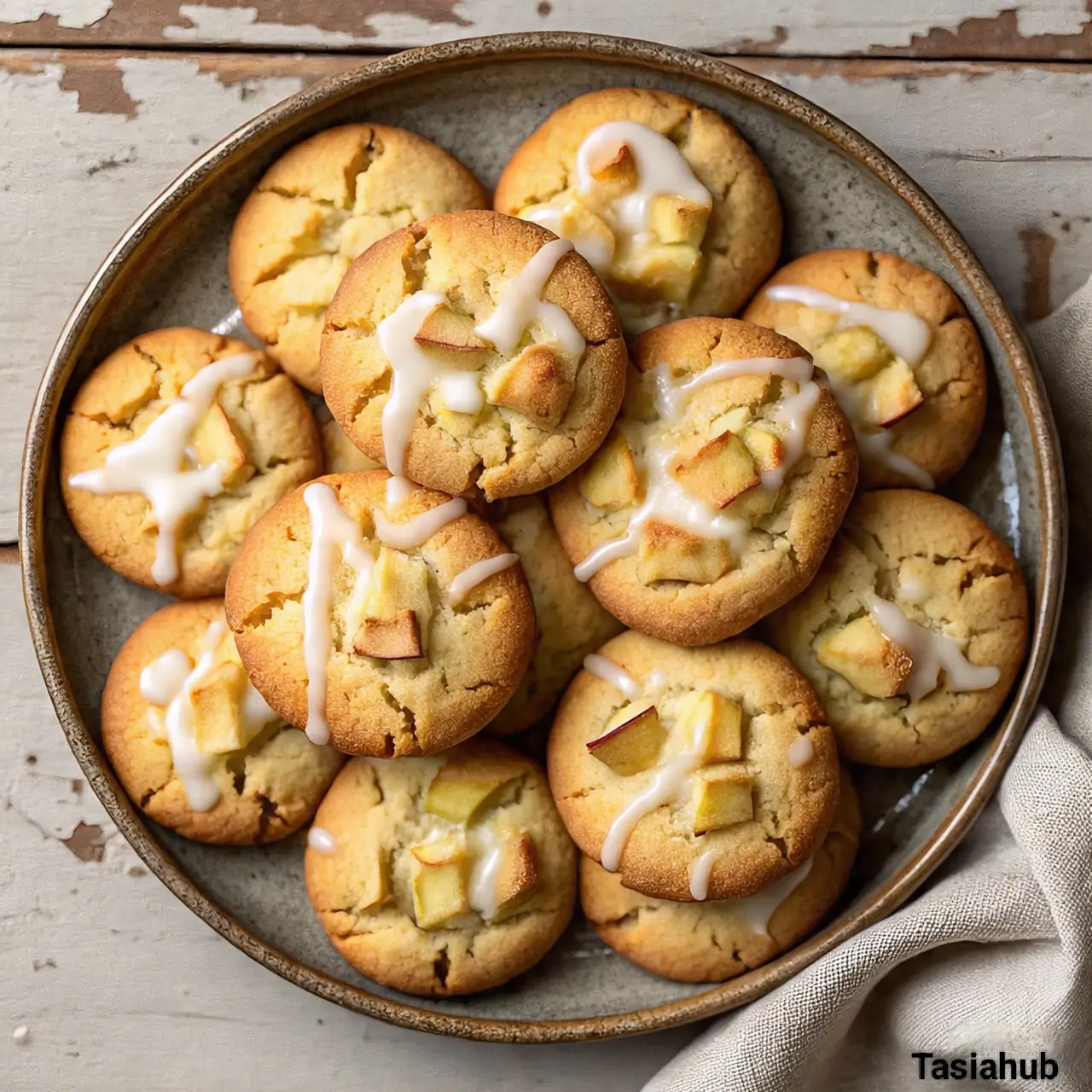 Keto apple fritter cookies