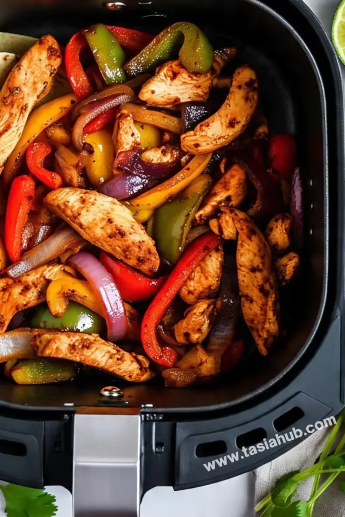 air fryer chicken fajitas 1