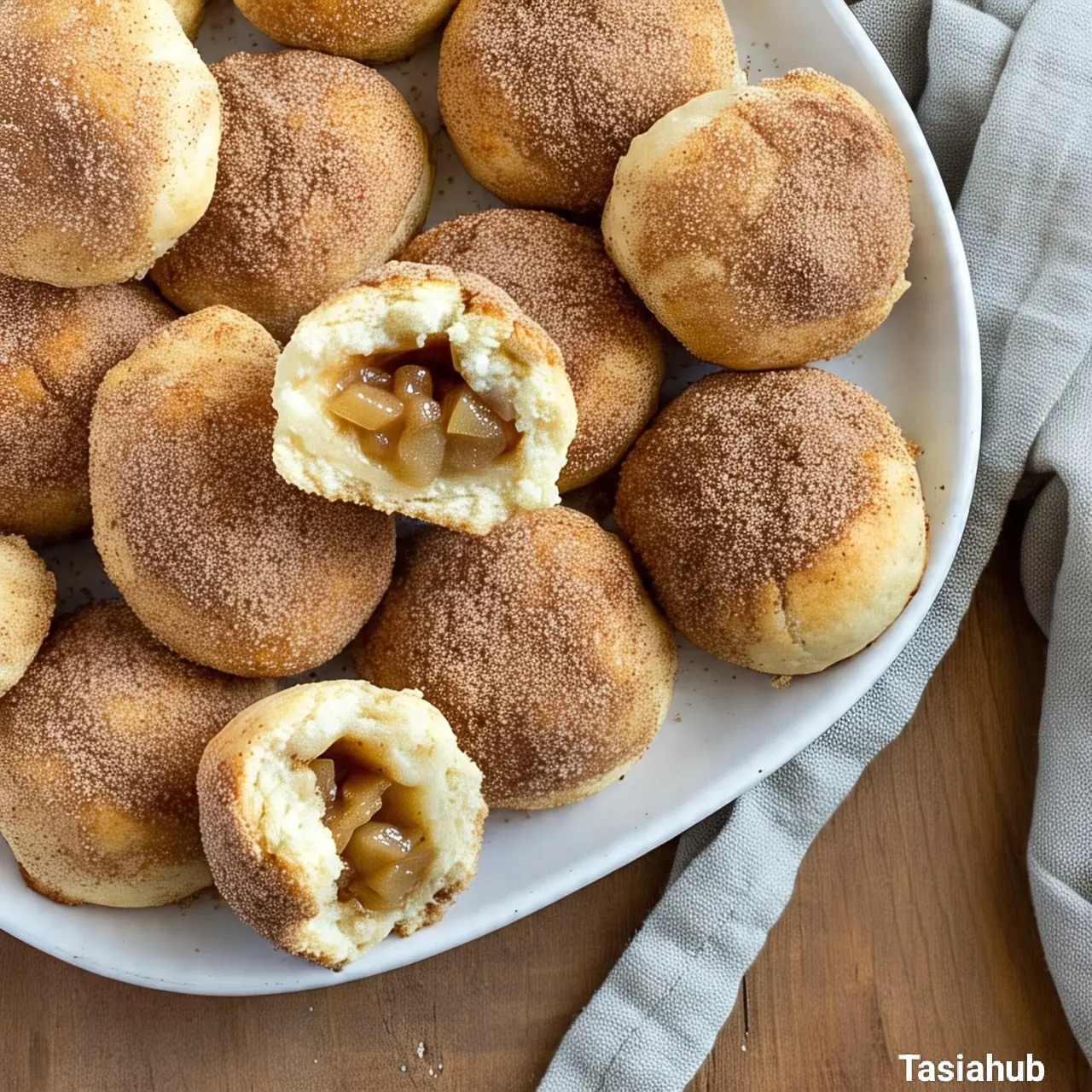 Apple pie donuts