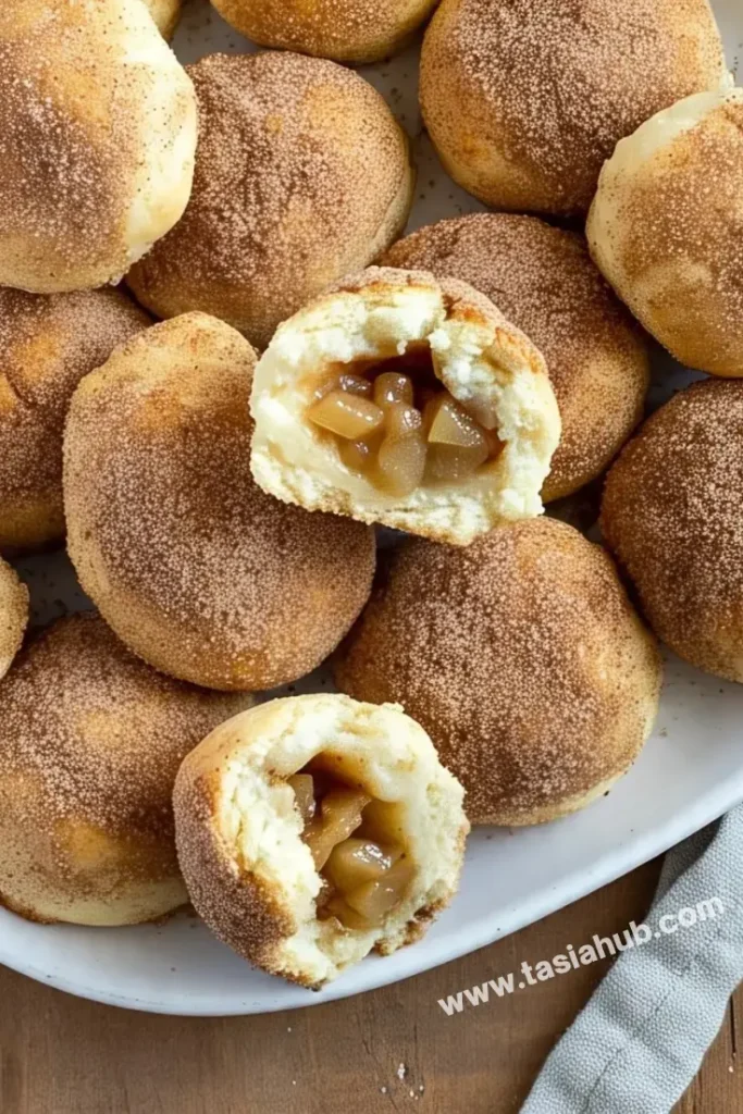 baked apple pie donut