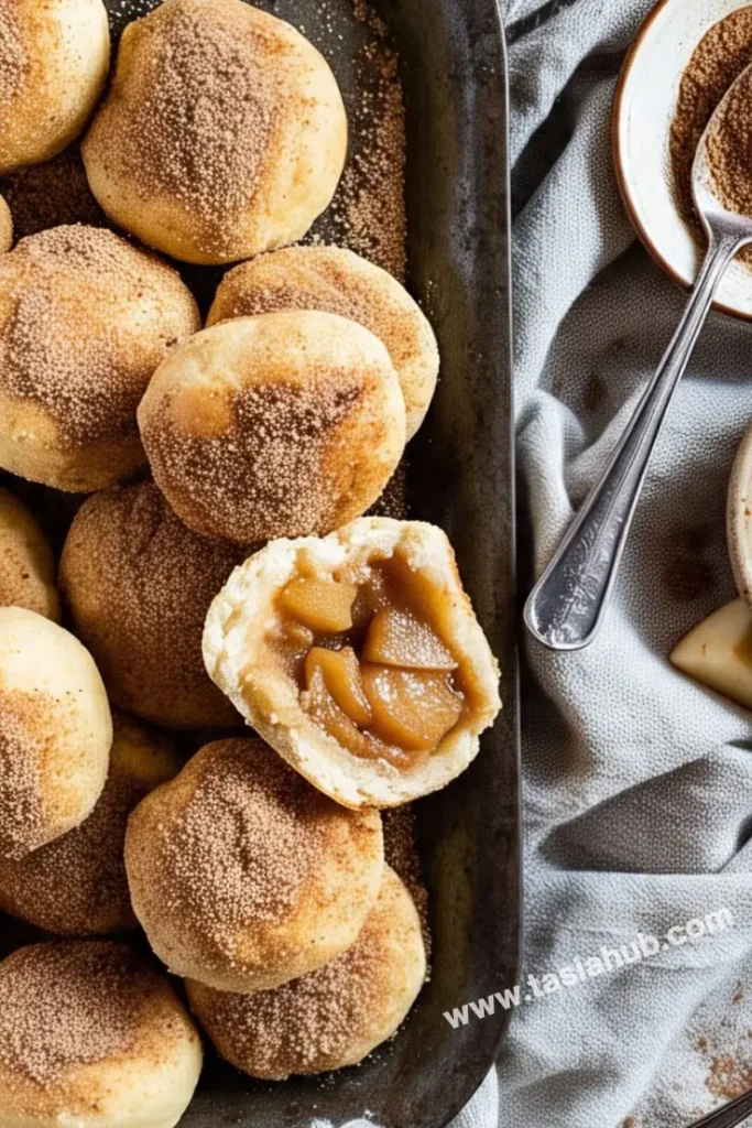 baked apple pie donuts