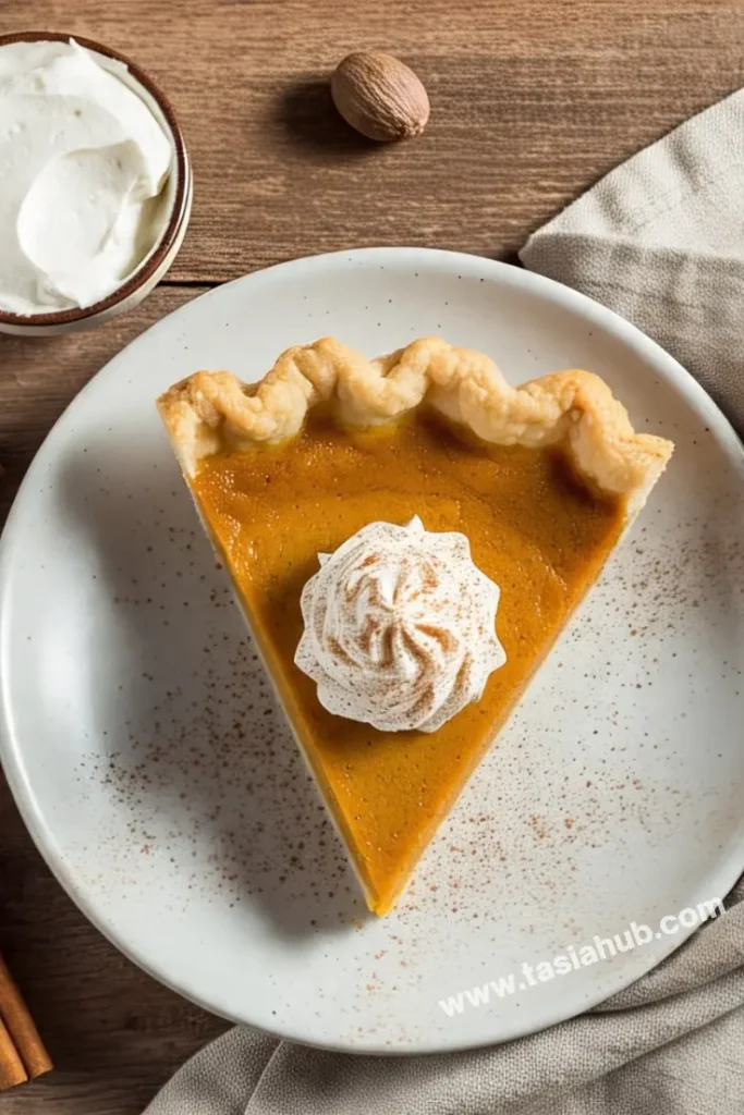 baked pumpkin pie 1