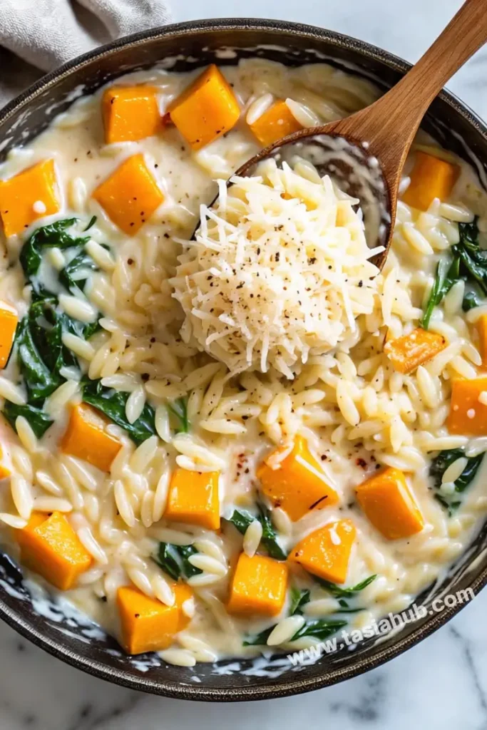 butternut squash orzo