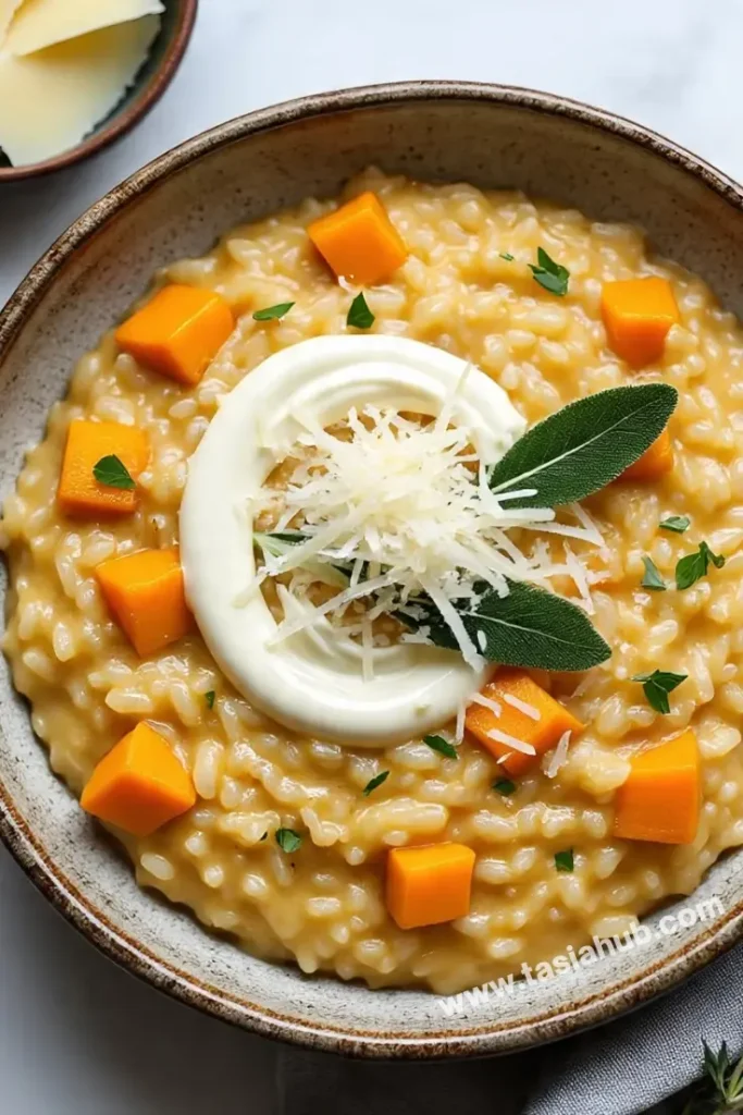 butternut squash risotto 1