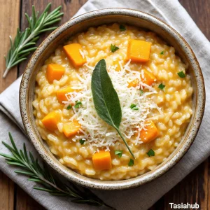 Butternut squash risotto