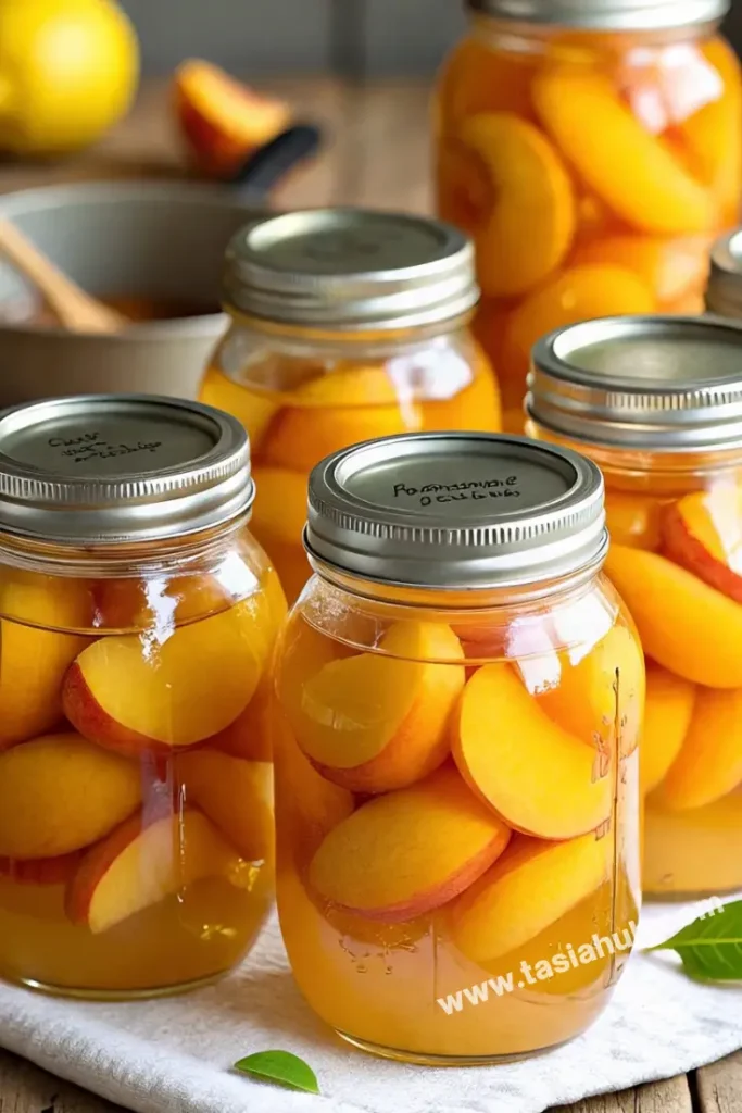 canned peaches 1