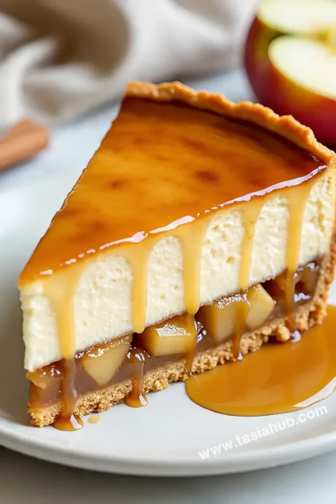 caramel apple pie cheesecake