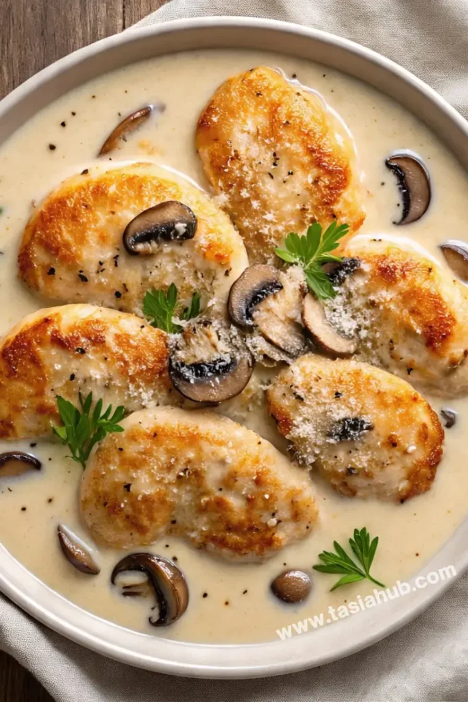 creamy mushroom chicken 1