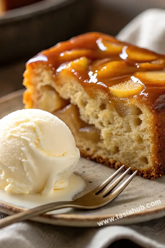 fall caramel apple cake