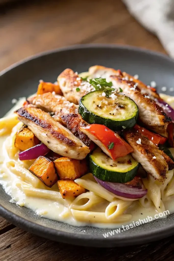 fall chicken and pasta dinner