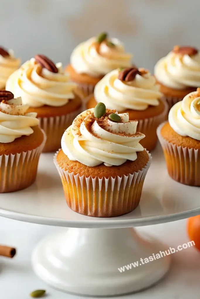 fall pumpkin cupcakes