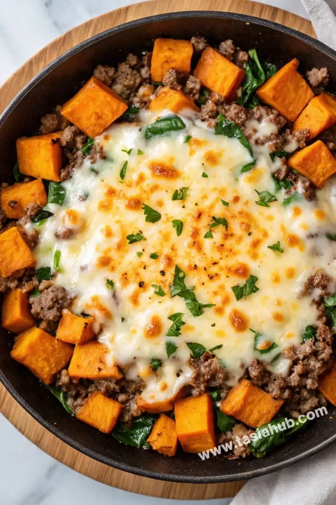 ground beef and potato skillet