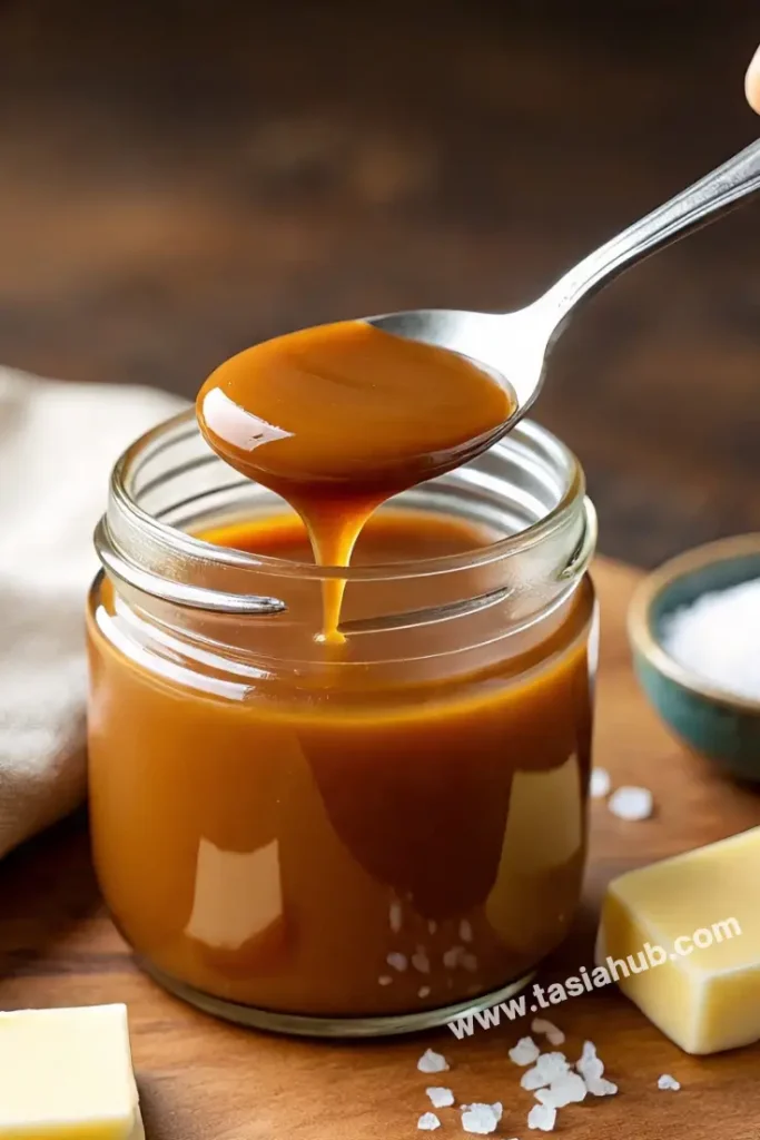 homemade caramel sauce