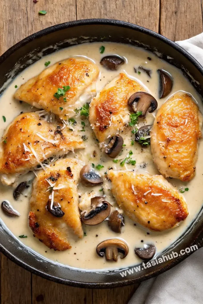 mushroom chicken