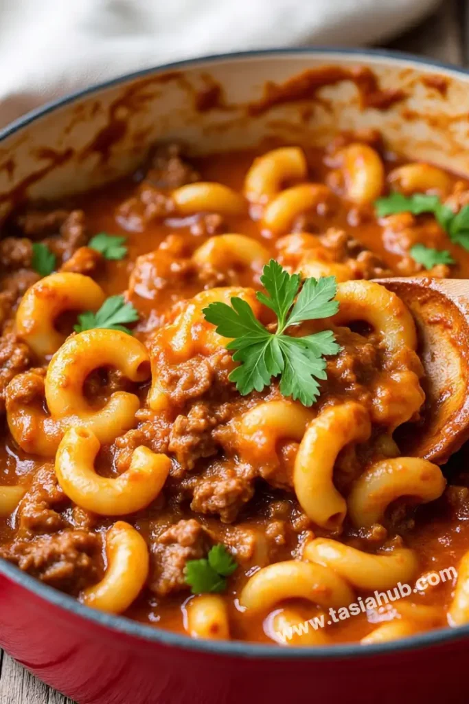 one pot beef goulash 1