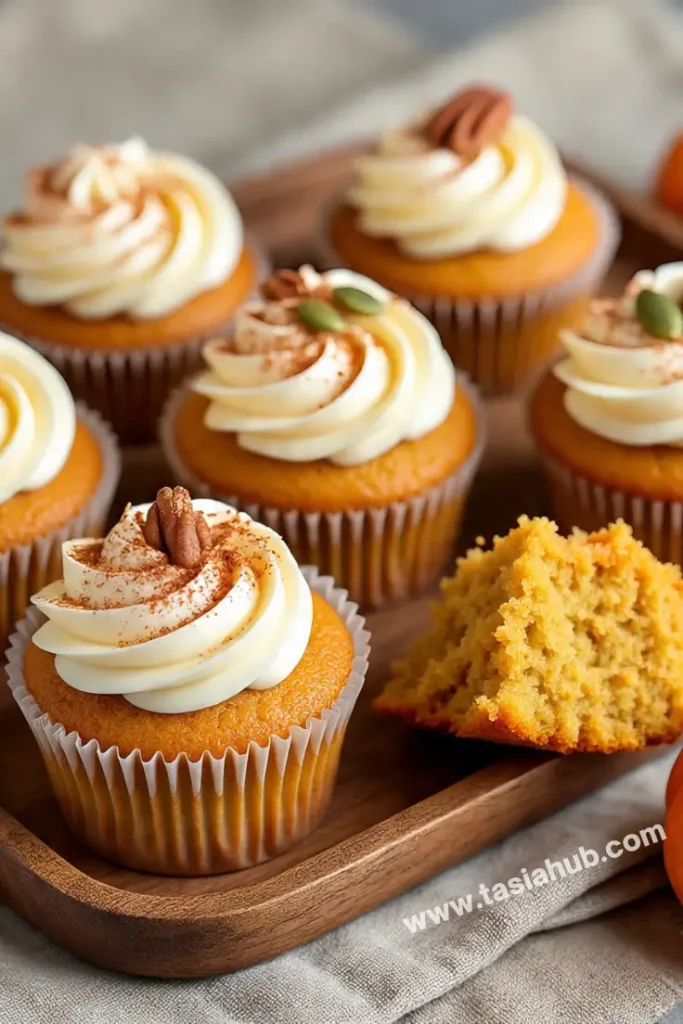 pumpkin cupcakes 1