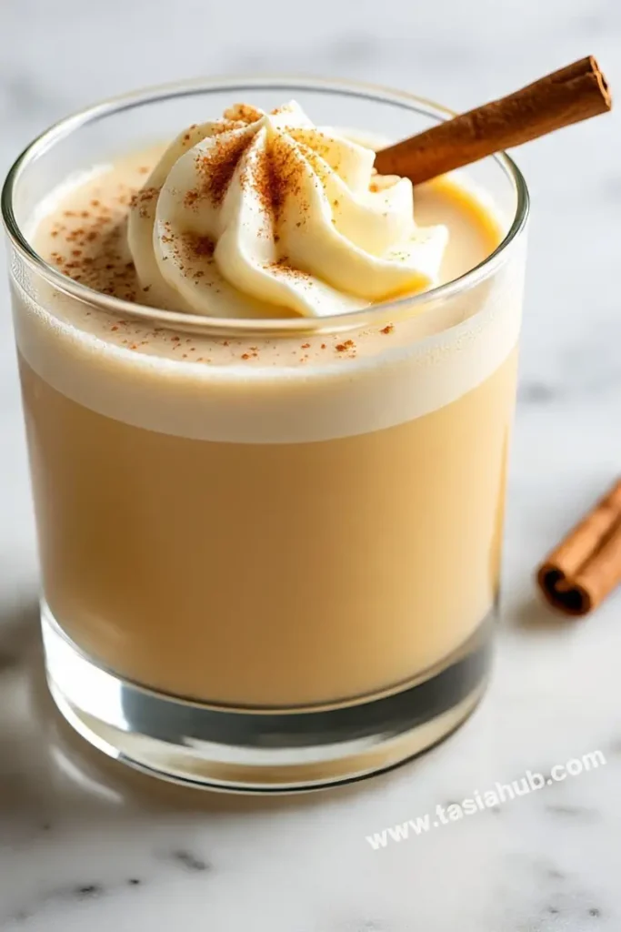 pumpkin eggnog cocktail 1