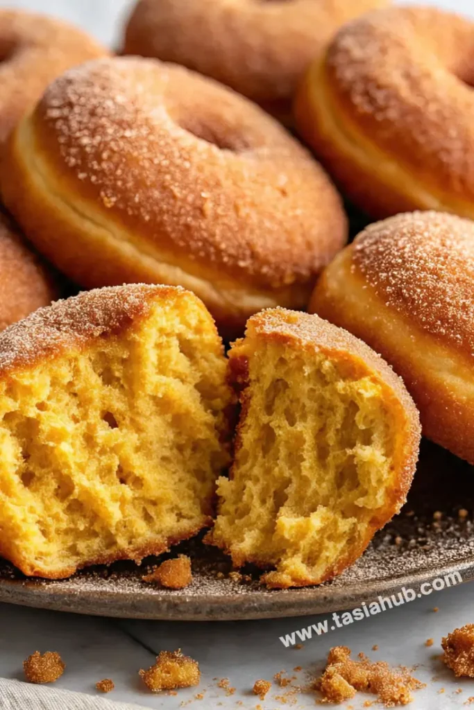 pumpkin spiced baked donuts 1