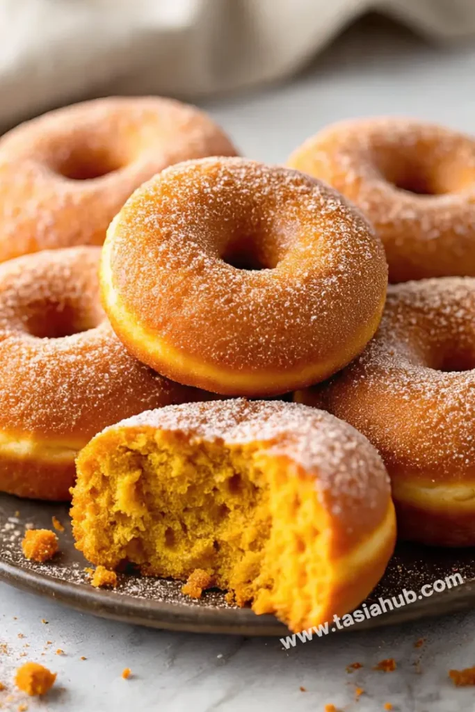 pumpkin spiced donuts
