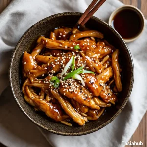Slow cooker honey garlic chicken