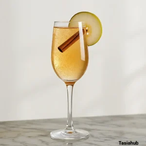 Spiced pear bellini