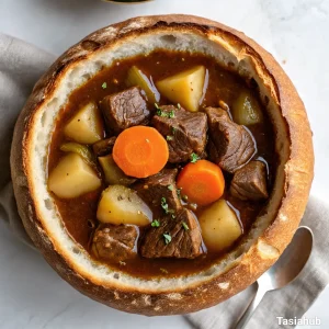 Witch's cauldron beef stew