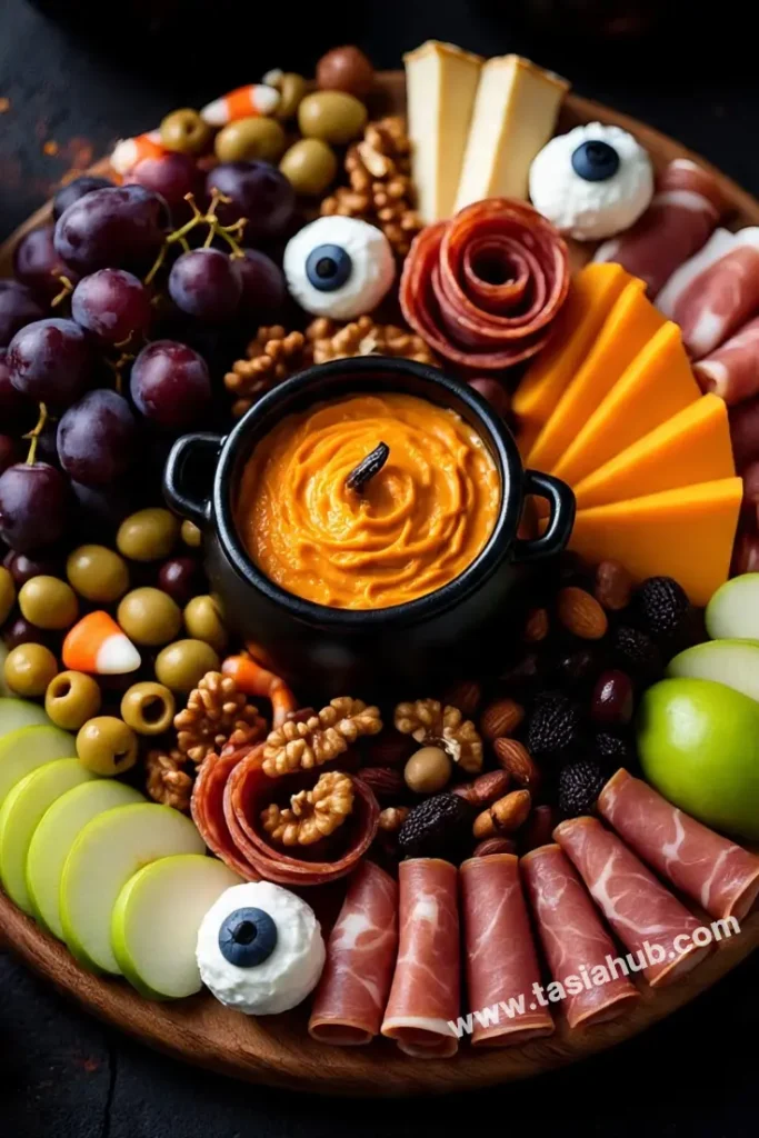 Halloween charcuterie board 1