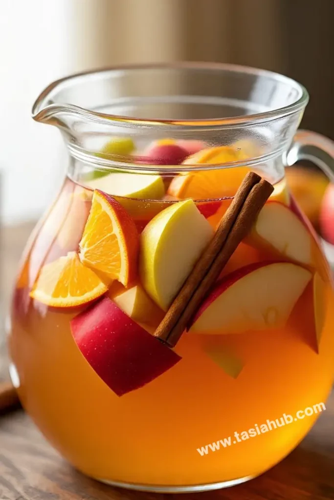 apple cider sangria