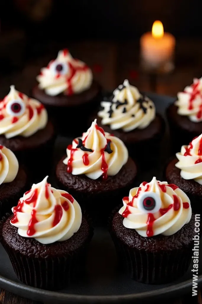 bloody cupcakes