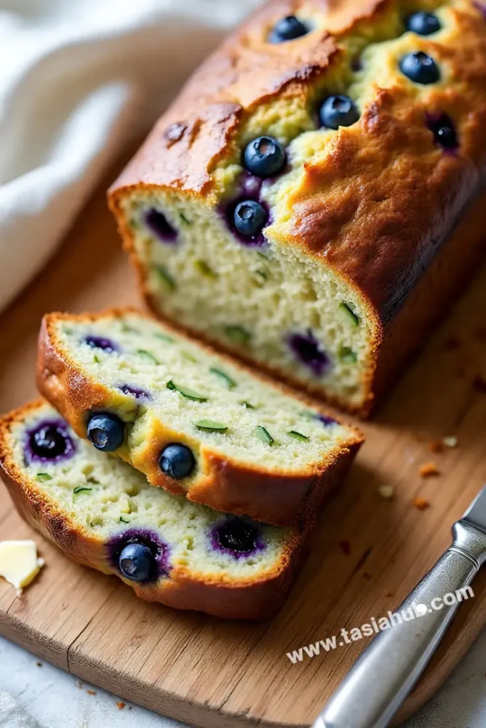 blueberry zucchini bread 1