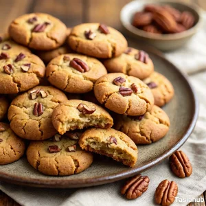 Brown butter pecan cookies