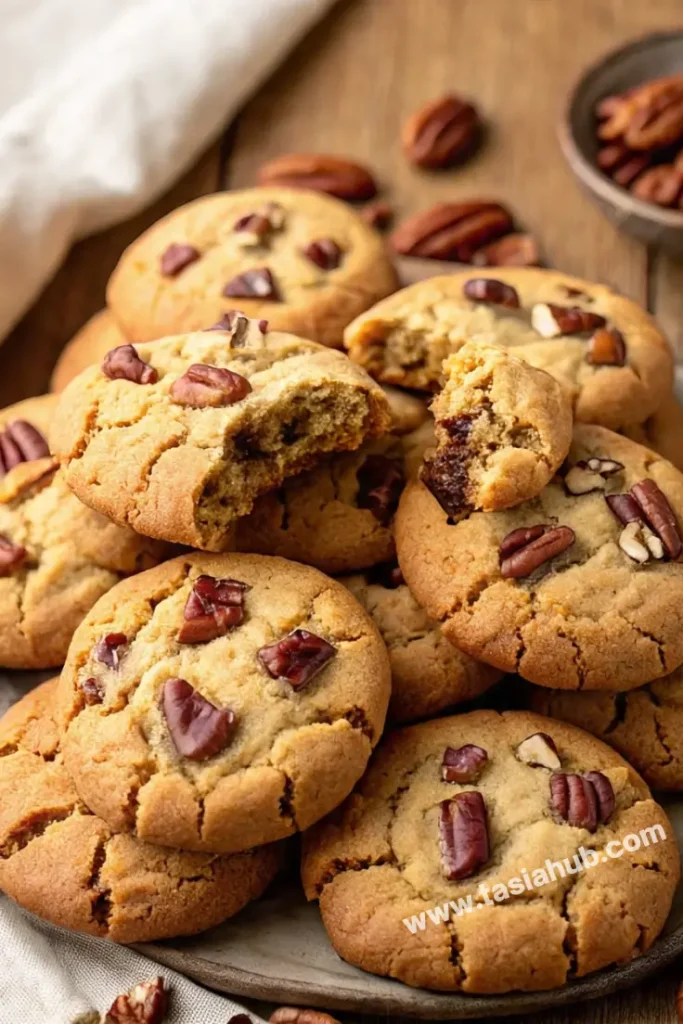 brown butter pecan cookies