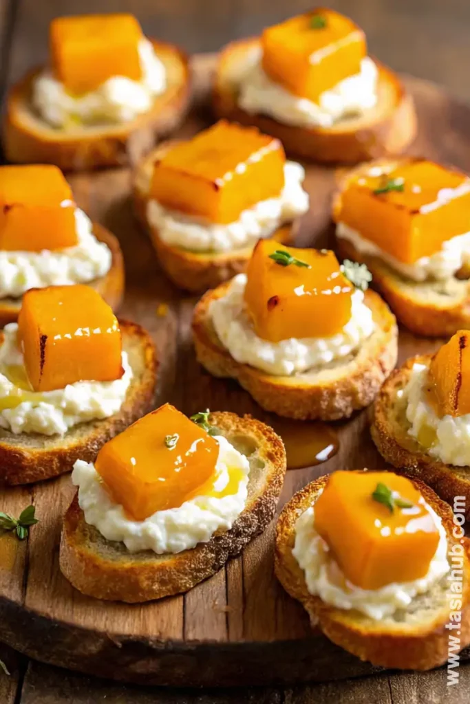 butternut squash crostini 1 1
